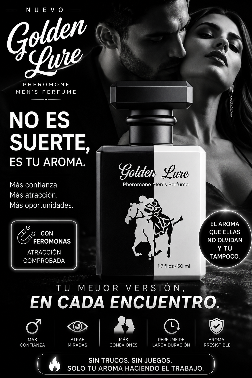 🔥 GOLDEN LURE — ACTIVA TU MODO CONQUISTA QUE TU AROMA HABLE ANTES DE QUE DIGAS UNA PALABRA.