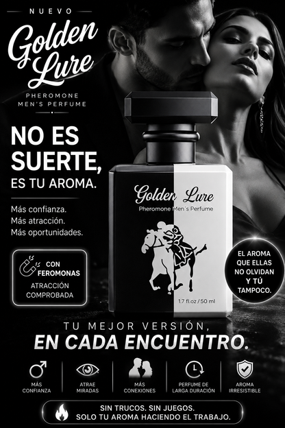 🔥 GOLDEN LURE — ACTIVA TU MODO CONQUISTA QUE TU AROMA HABLE ANTES DE QUE DIGAS UNA PALABRA.