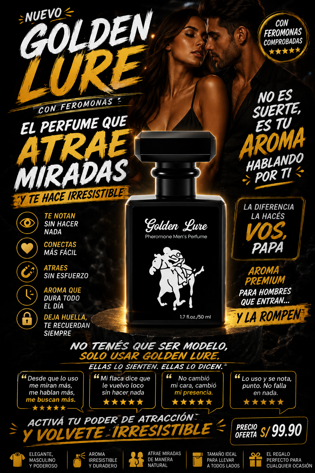 🔥 GOLDEN LURE — ACTIVA TU MODO CONQUISTA QUE TU AROMA HABLE ANTES DE QUE DIGAS UNA PALABRA.