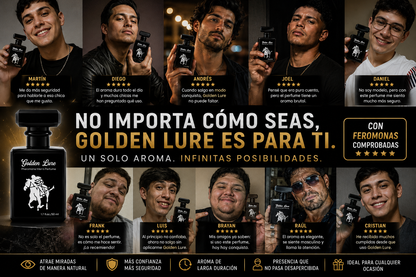 🔥 GOLDEN LURE — ACTIVA TU MODO CONQUISTA QUE TU AROMA HABLE ANTES DE QUE DIGAS UNA PALABRA.