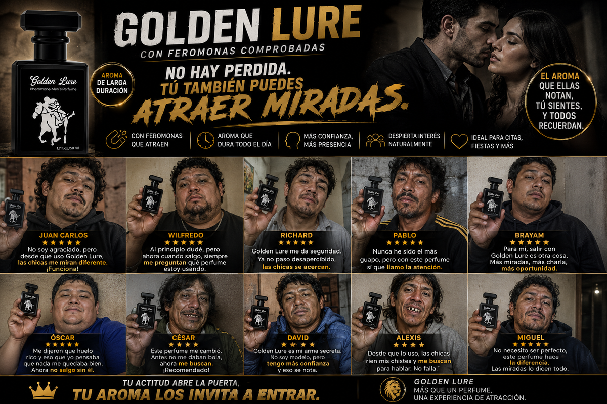 🔥 GOLDEN LURE — ACTIVA TU MODO CONQUISTA QUE TU AROMA HABLE ANTES DE QUE DIGAS UNA PALABRA.